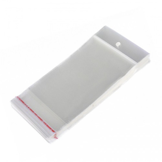 Пакет БОПП с клеевым клапаном и европодвесом